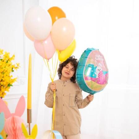 BALON FOLIOWY HAPPY EASTER 48X62.5 CM