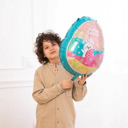 BALON FOLIOWY HAPPY EASTER 48X62.5 CM