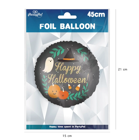 BALON FOLIOWY HAPPY HALLOWEEN 45 CM