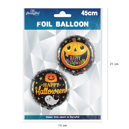 BALON FOLIOWY HAPPY HALLOWEEN DYNIA DUSZEK 45 CM