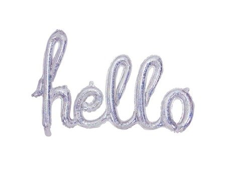 BALON FOLIOWY HELLO 72x45CM