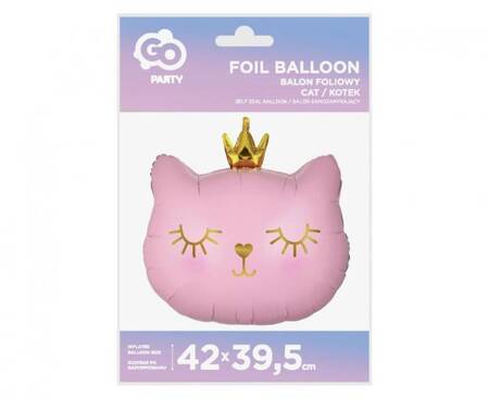 BALON FOLIOWY KOTEK 42 CM