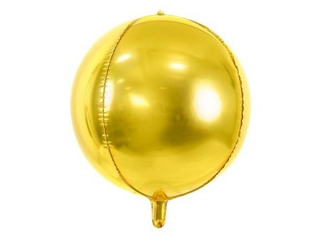 BALON FOLIOWY KULA 40CM ZŁOTY