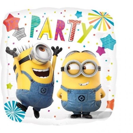 BALON FOLIOWY MINIONKI PARTY 43cm