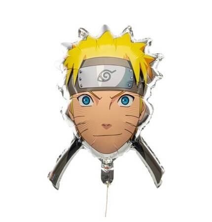 BALON FOLIOWY NARUTO SHIPPUDEN MANGA LICENCJA 59.2CM X 71.6CM