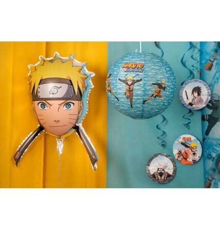 BALON FOLIOWY NARUTO SHIPPUDEN MANGA LICENCJA 59.2CM X 71.6CM