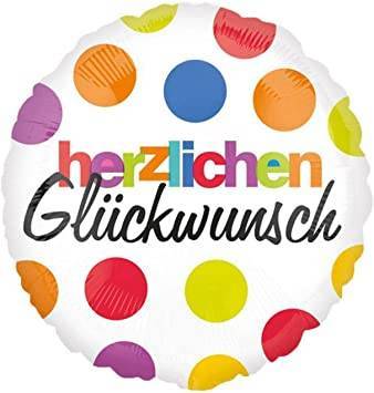 BALON HERZLICHEN GLUCKWUNSCH