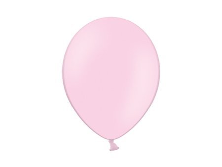 BALONY 27 CM JASNY RÓŻ 100 SZT