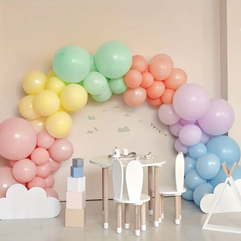 BALONY 27 cm PASTEL MIX 100 szt.