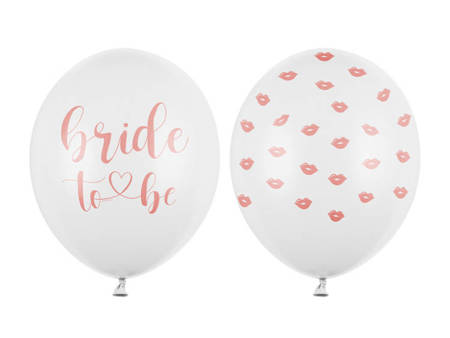 BALONY 30 CM BRIDE TO BE MIX 50 SZT.