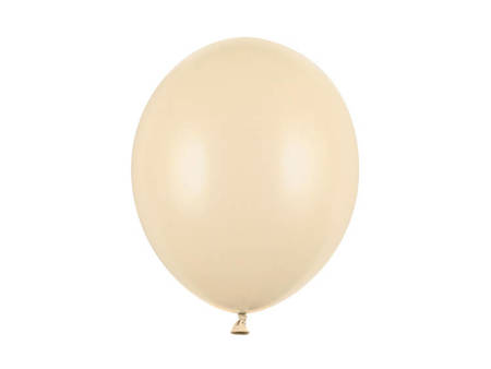 BALONY 30 CM PASTEL ALABASTER KREMOWY 100 SZT