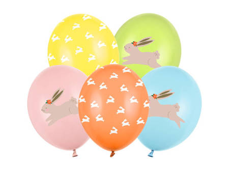 BALONY 30 CM WIELKANOC MIX 50 SZT