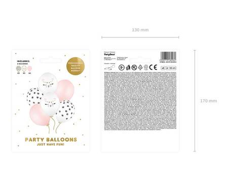 BALONY 30cm KOTEK, 6 szt.