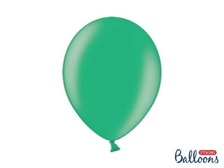 BALONY 30cm, STRONG METALIK ZIELEŃ 100 szt.