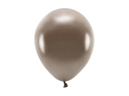 BALONY ECO 26 CM METALIZOWANE, BRĄZOWE 10 SZT