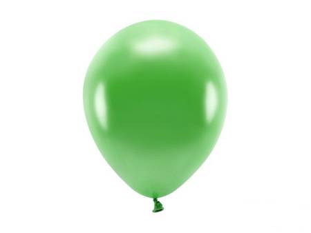 BALONY ECO 26 CM METALIZOWANE ZIELONA TRAWA