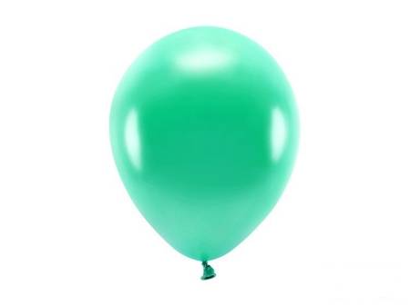 BALONY ECO 26 CM METALIZOWANE ZIELONE