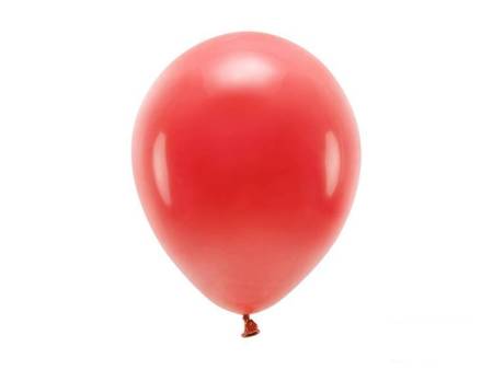 BALONY ECO 26 CM PASTELOWE CZERWONE 100 SZT