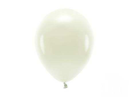 BALONY ECO 26 cm PASTEL KREMOWY 10 szt