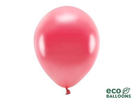 BALONY ECO 30 CM JASNY CZERWONY 100 SZT.