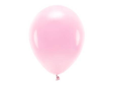 BALONY ECO 30 CM PASTELOWE JASNORÓŻOWE 100 SZT