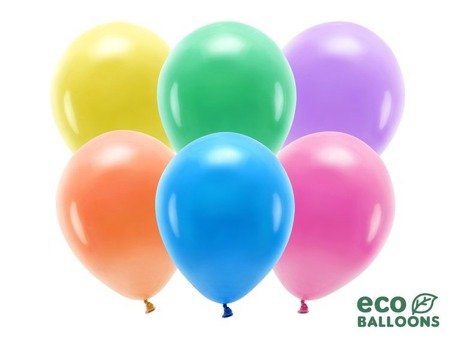 BALONY ECO 30 CM PASTELOWY MIX 100 SZT.