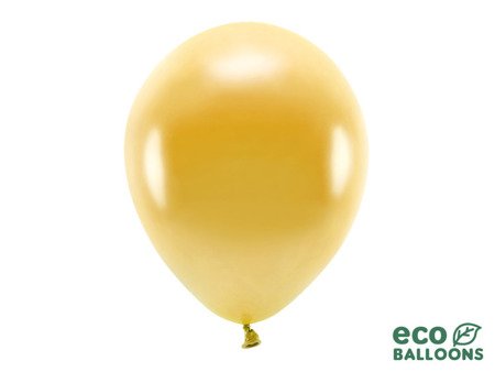 BALONY ECO 30 CM ZŁOTY 100 SZT.