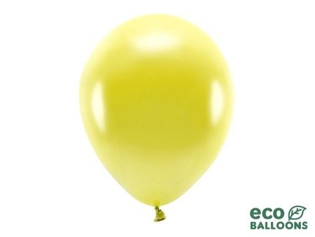 BALONY ECO 30 CM ŻÓŁTY 100 SZT.