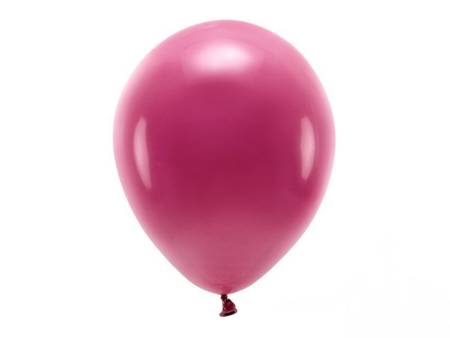 BALONY ECO 30 cm PASTEL BORDO 10 szt.