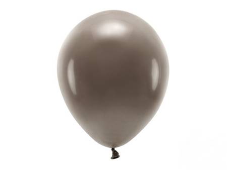 BALONY ECO 30 cm PASTEL BRĄZ 10 szt