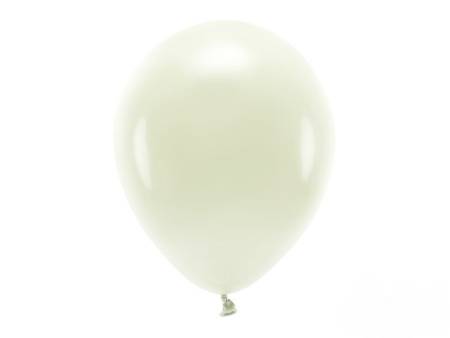 BALONY ECO 30 cm PASTEL KREMOWY 10 szt