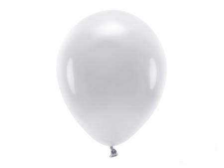 BALONY ECO 30 cm PASTEL SZARY 10 szt.