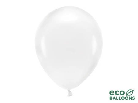 BALONY ECO 30 cm TRANSPARENTNY 10 szt