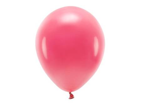 BALONY ECO 30CM PASTELOWE JASNOCZERWONE 10 SZT