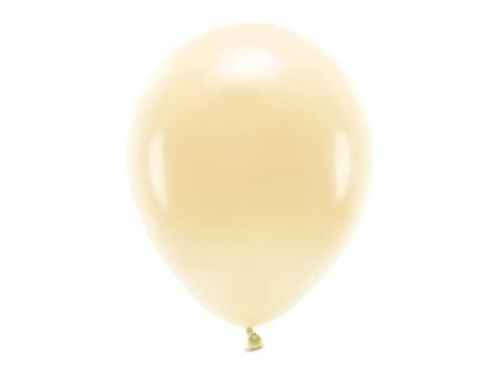 BALONY ECO PASTELOWE 30 CM JASNO BRZOSKWINIOWE