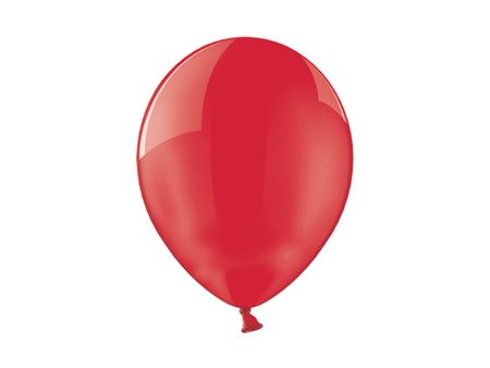 BALONY KRYSTALICZNE 30 CM CZERWONE 100 SZT