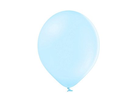 BALONY LATEKSOWE 23CM  PASTEL BŁĘKITNY 100 SZT