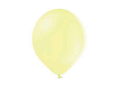 BALONY LATEKSOWE 27 CM PASTELOWE CYTRYNOWE 100 SZT