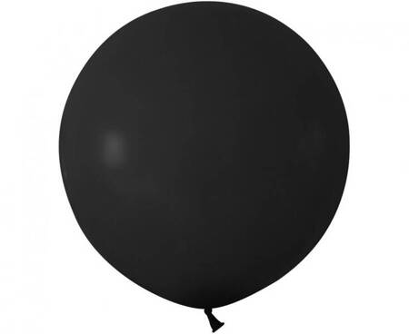 BALONY LATEKSOWE CZARNE 61 CM 2 SZT