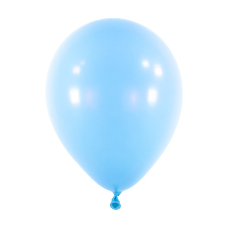 BALONY LATEKSOWE EVERTS BŁĘKITNE 27,5 CM 50 SZT.