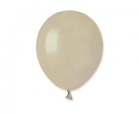 BALONY LATEKSOWE PASTELOWE LATTE 13 CM 100 SZT