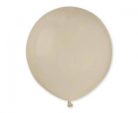 BALONY LATEKSOWE PASTELOWE LATTE 48 CM 25 SZT