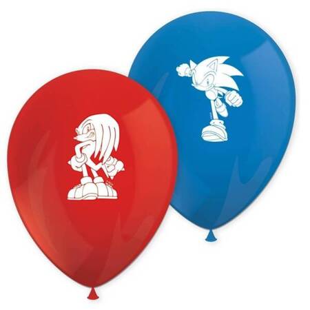 BALONY LATEKSOWE SONIC 8 SZT 