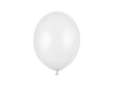 BALONY METALIC PURE WHITE 100SZT