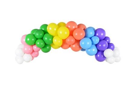 BALONY RAINBOW 30CM ZIELONY 10SZT