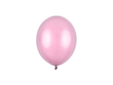 BALONY STRONG 12 CM METALIK CUKIERKOWY RÓŻ 100 SZT