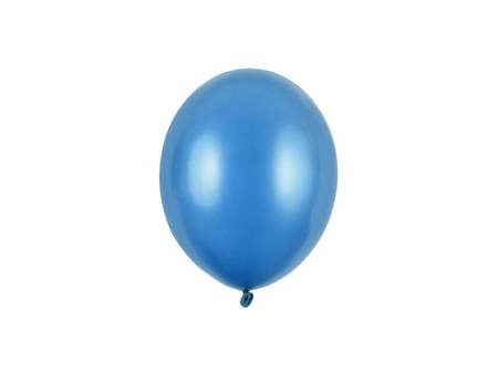 BALONY STRONG 12 CM METALIK MORSKI BŁĘKIT 100 SZT