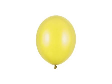 BALONY STRONG 12 CM METALIZOWANE CYTRYNOWE 100 SZT