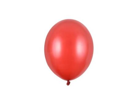 BALONY STRONG 12 CM METALIZOWANE CZERWONE 100 SZT