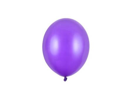 BALONY STRONG 12 CM METALIZOWANE PURPUROWE 100 SZT